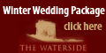 Advertisement for Wedding Venues - Waterside Winter Package