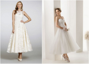 tea length wedding dresses 2013 2014