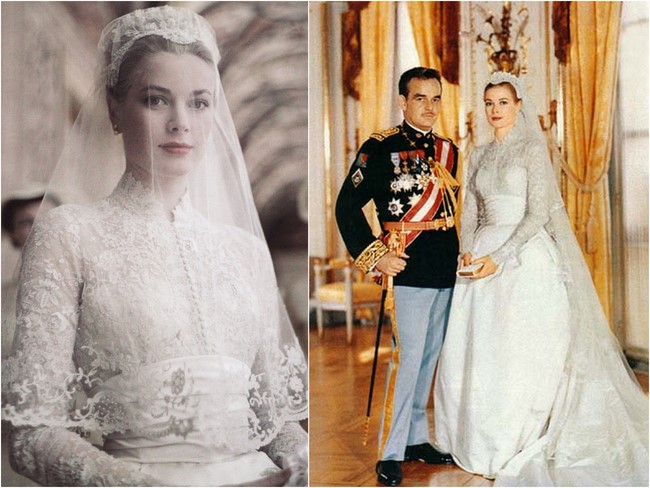 grace kelly kate middleton dress