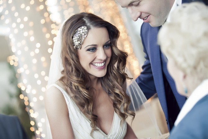 jenny packham style vintage bride