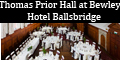 Advertisement for Thomas Prior Hall at Bewley�s Hotel Ballsbridge