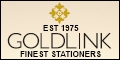 Advertisement for Gold Link Stationery