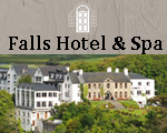 Advertisement for Falls Hotel Spa Resort