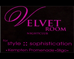 Advertisement for Velvet Room