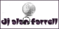 Advertisement for DJ Alan Farrell