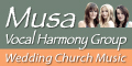 Advertisement for Musa Vocal Harmony Group