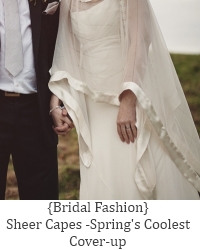 bridal capes 2012 