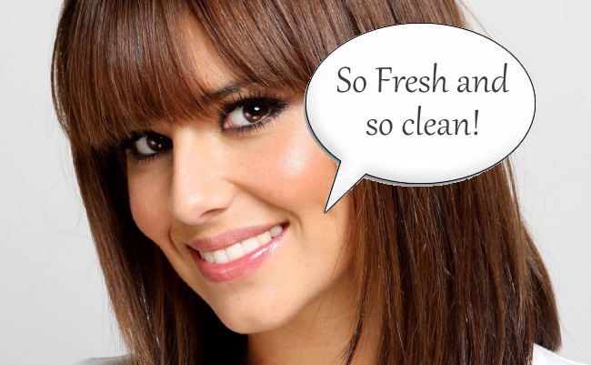 cheryl cole teeth whitening