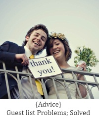 how to do your wedding guestlist