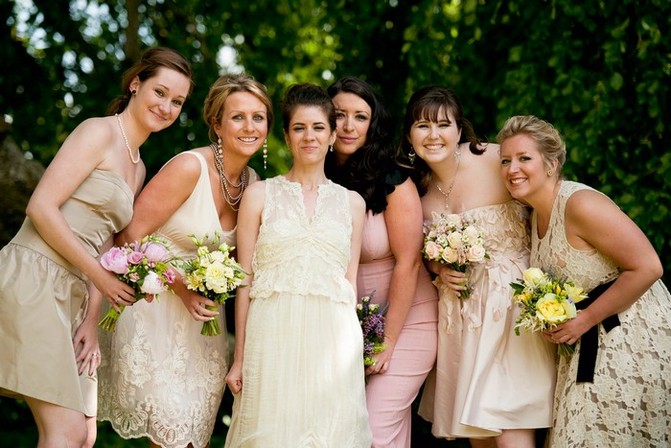 karina finegan real wedding image