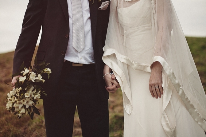 Bride in Sheer Cape by Pawel Bebenca image