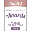 2013 Finalist Wedding Supplier Website image