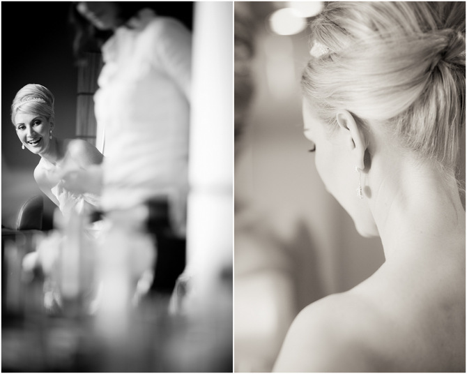 bride black white