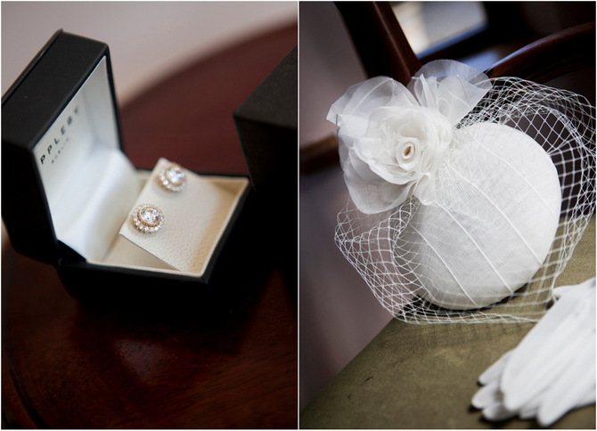 wedding accessories veil earrings