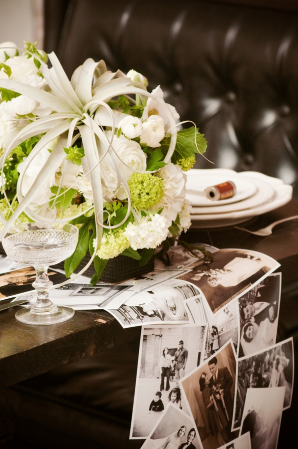 photo table runner