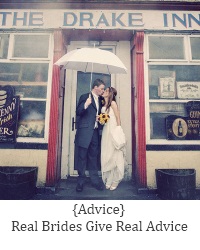 real advice from real brides