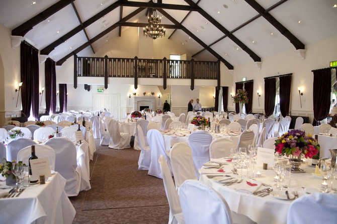 brooklodge hotel wicklow real wedding reception room