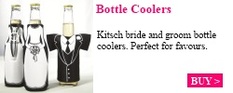 wedding favour bottle coolers