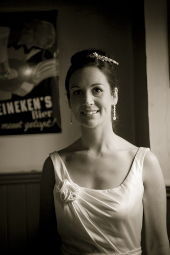portrait of a bride