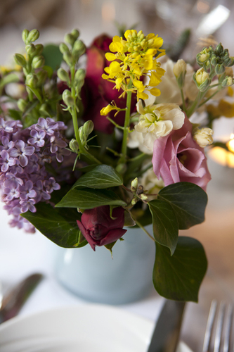 wildflower wedding centerpiece