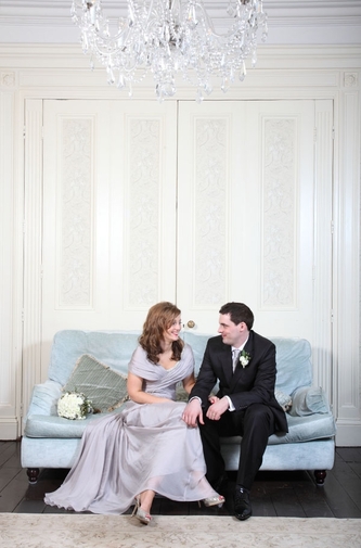 silver wedding dress bride real wedding