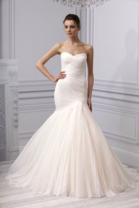 mermaid dress monique lhuillier