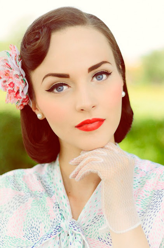 vintage hair style