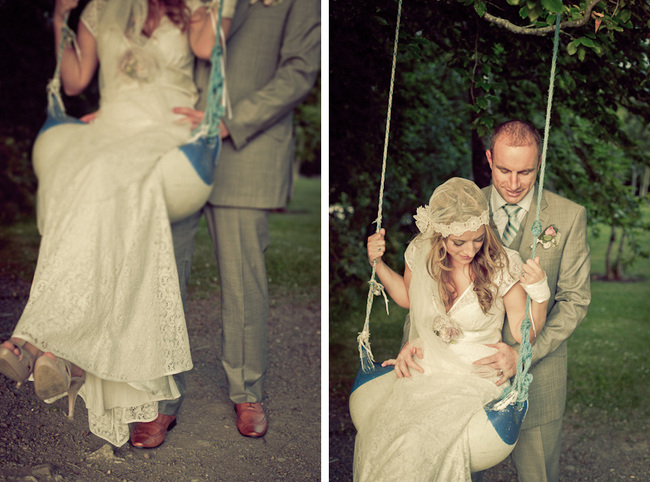 wedding swing photo