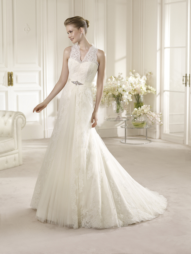 san patrick atico wedding dress