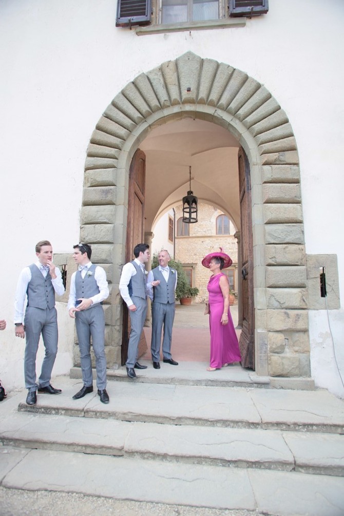 wedding ceremony chiant italy