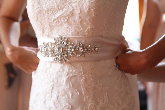 bridal belt diamonte