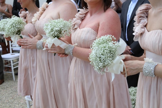 wedding bouquet baby's breath