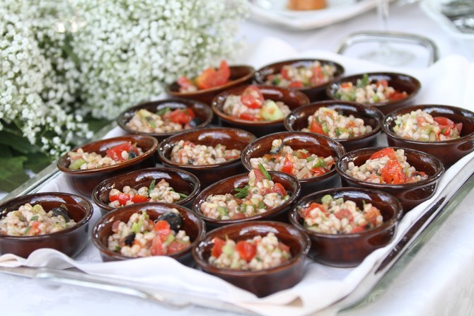 wedding hors d'ouvres italy abroad