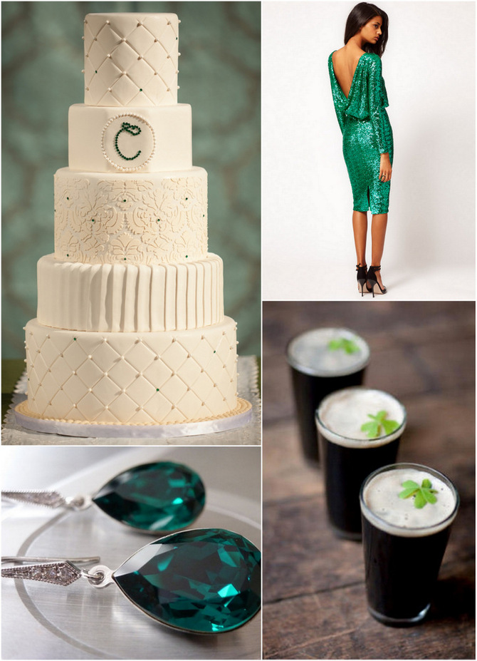 green wedding