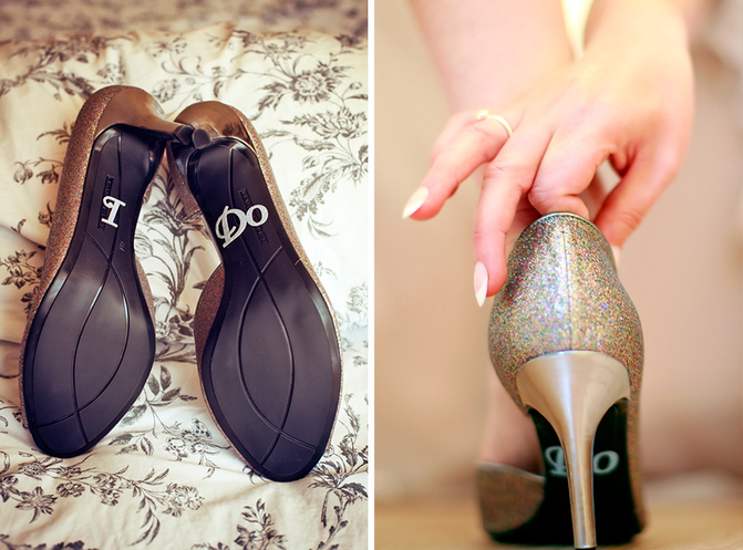 silver wedding shoes 