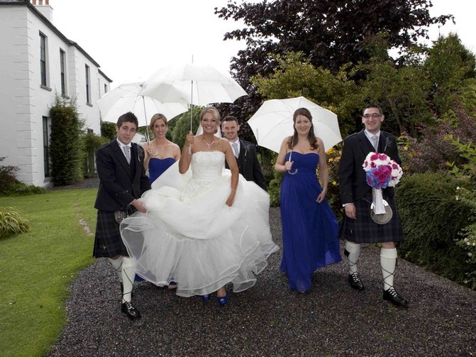 blue wedding theme