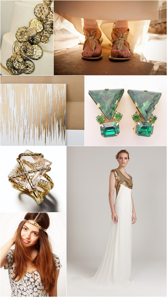 Grecian wedding inspiration