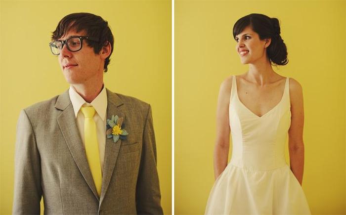 yellow wedding