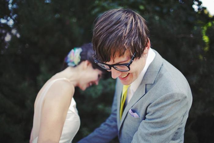 wedding geek chic groom