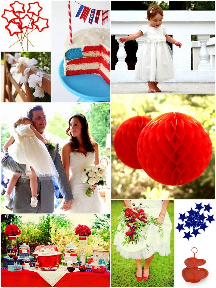 americana wedding inspiration