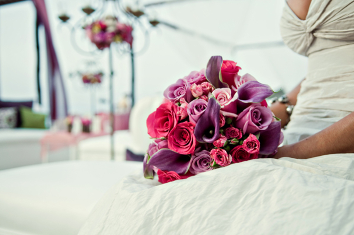 Pink, Red Maroon Wedding