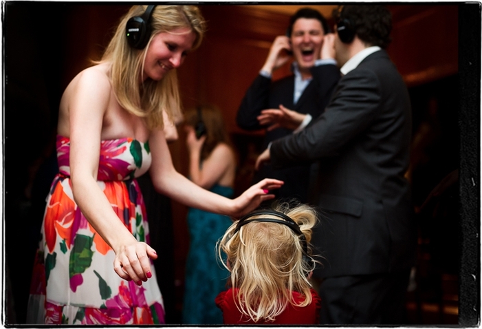 silent disco wedding