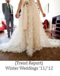winter wedding trend report