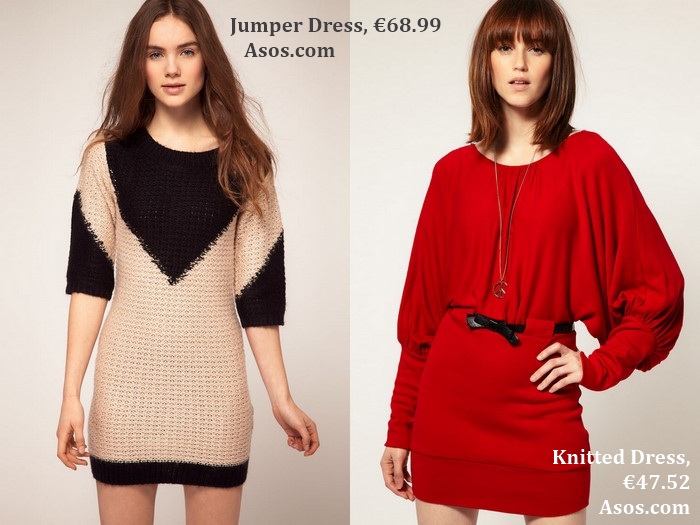 red jumper dress sleeves