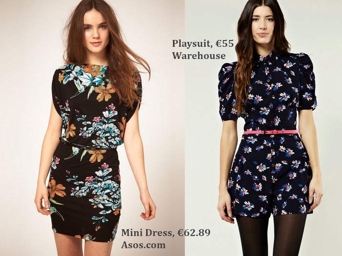 floral playsuit