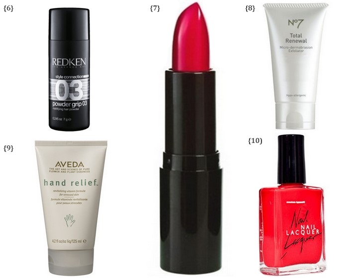 winter must haves beauty